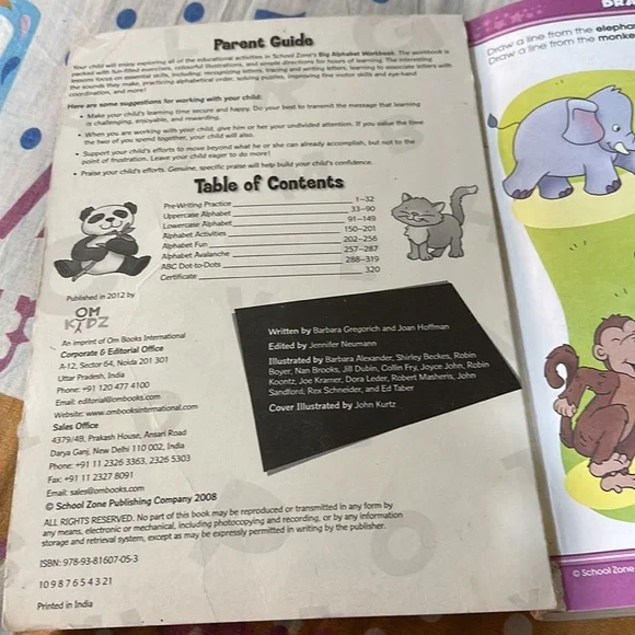 🔵Big Alphabet Workbook for kids - Picture 13 of 13